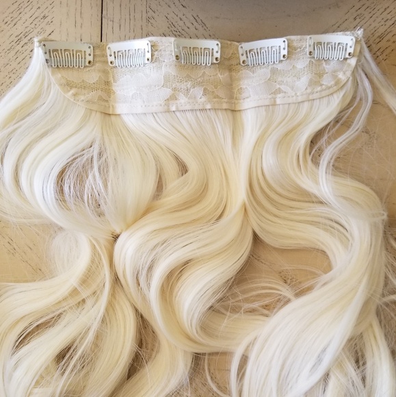 Blonde Full Head Clip In Piece #613 main image 5